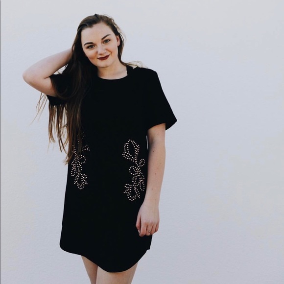 MINKPINK Dresses & Skirts - Mink Pink Dress with Rose Gold Embellishment